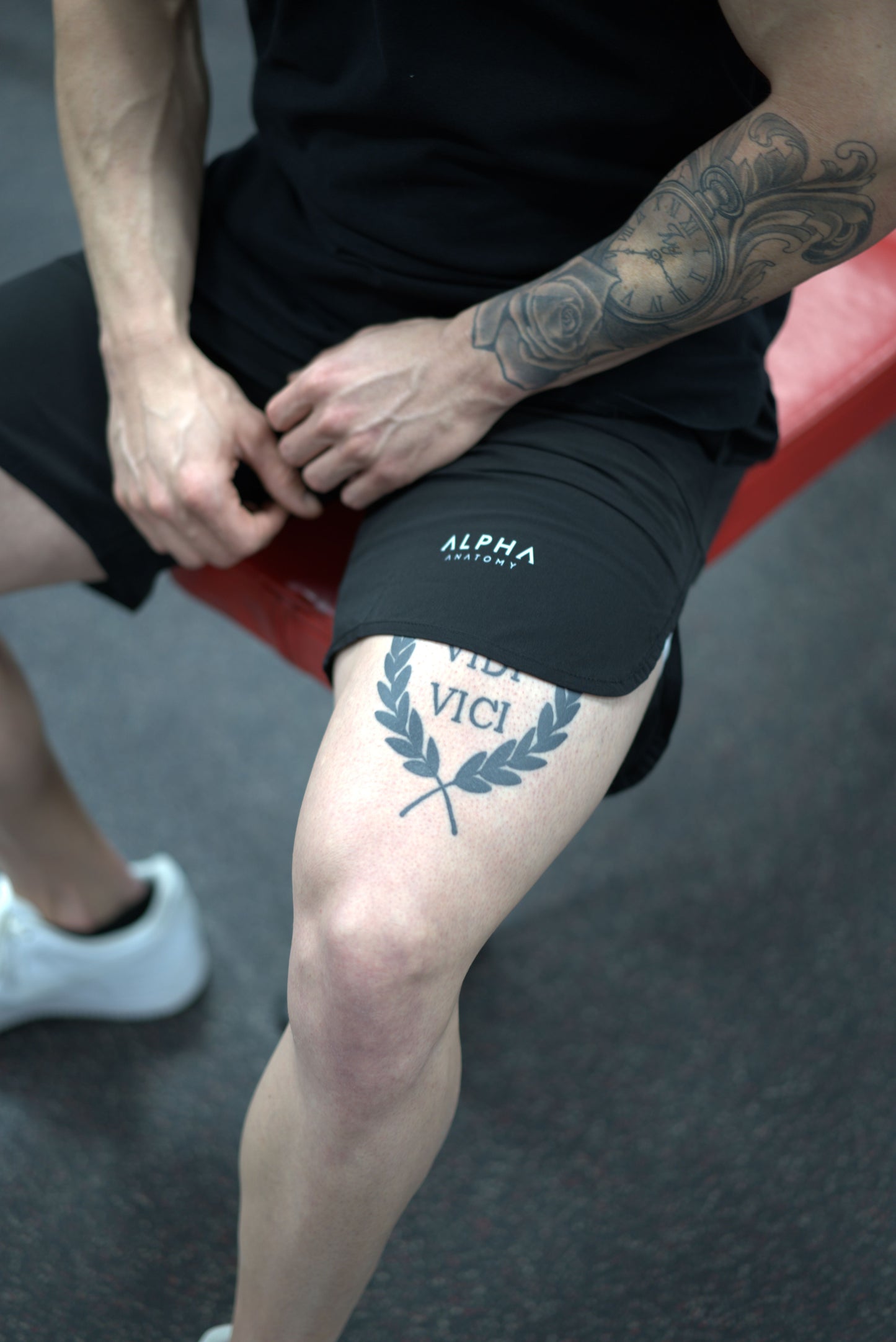 'Alpha' Shorts Black