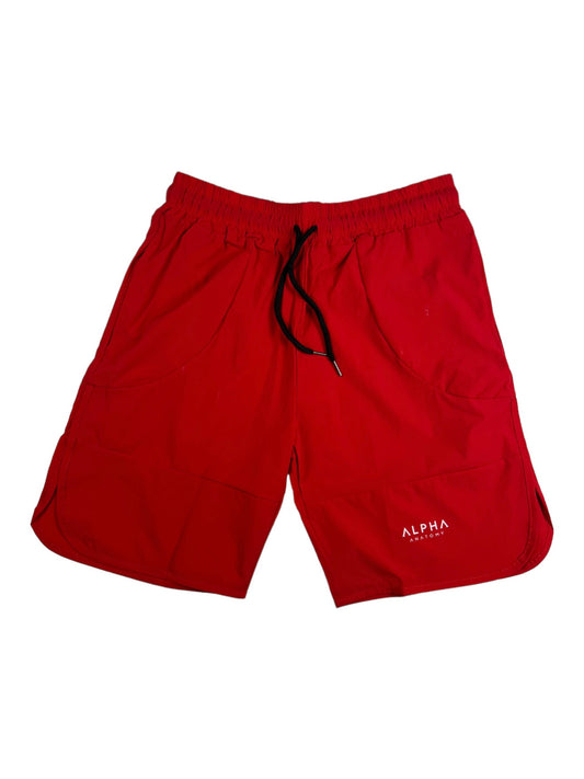 'Alpha' Shorts Red